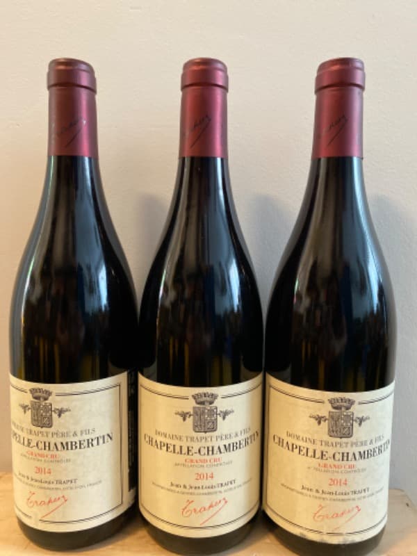 3 x Chapelle-Chambertin, Grand Cru, Domaine Trapet Père et Fils, 2014