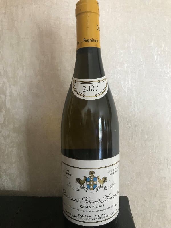 Bienvenues-Bâtard-Montrachet, Domaine Leflaive, 2007