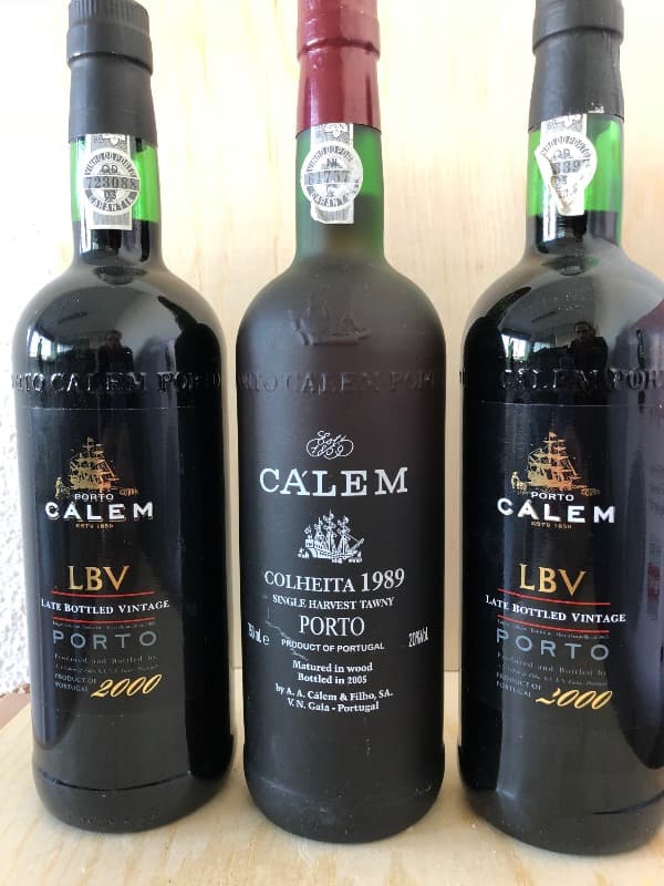 3 x LBV et Colheita, Calém, Porto, 2000