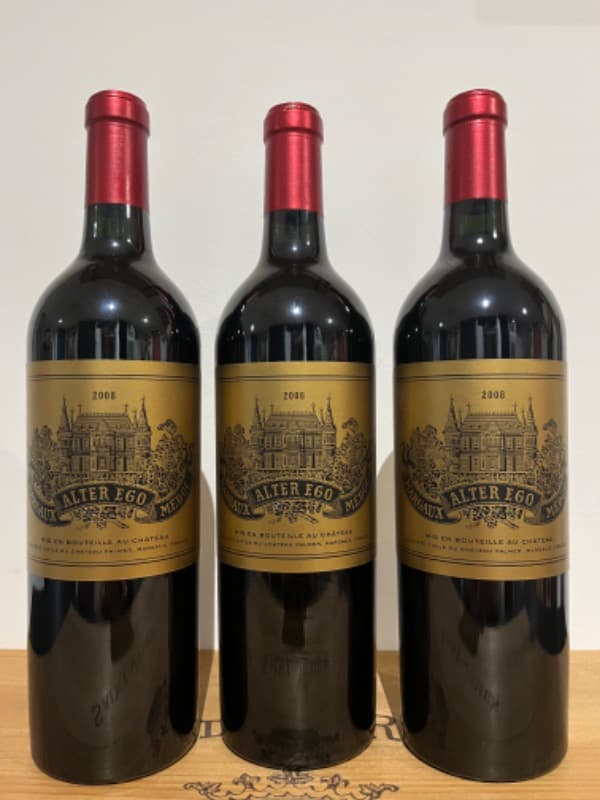 3 x Alter Ego, Château Palmer, Margaux, 2008
