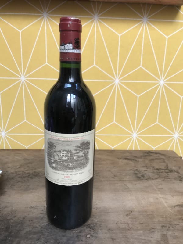 1er Grand Cru, Château Lafite Rothschild, Pauillac, 1989