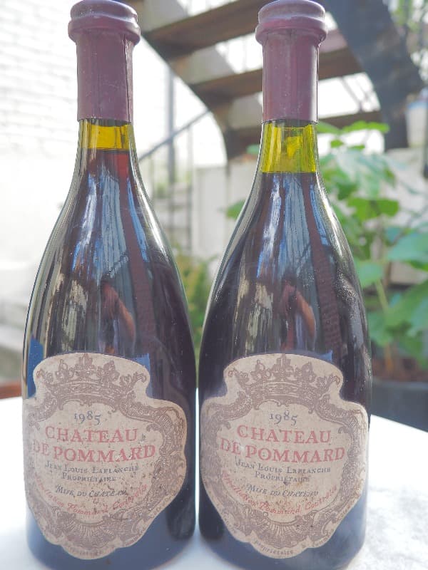 2 x Pommard, Château de Pommard, 1985