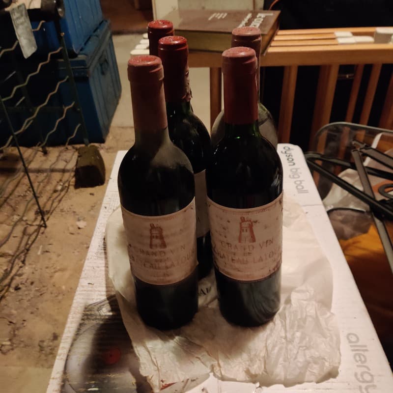 4 x Grand Vin De Château Latour, Pauillac, 1981