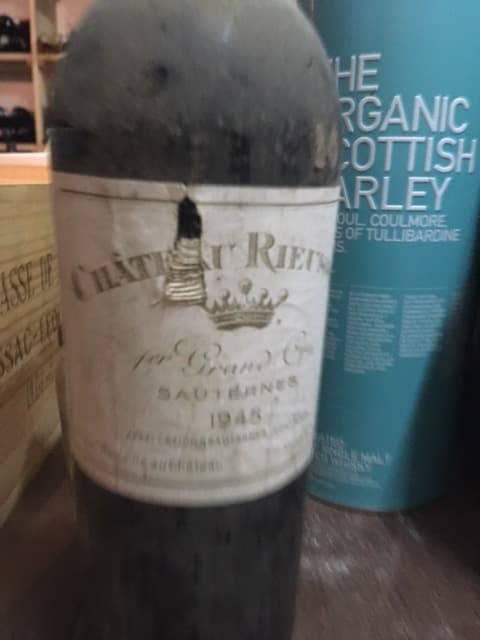 1er grand cru classé, Château Rieussec, Sauternes, 1945