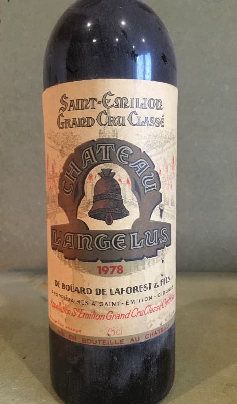 Château Angelus, Saint-Émilion, 1978