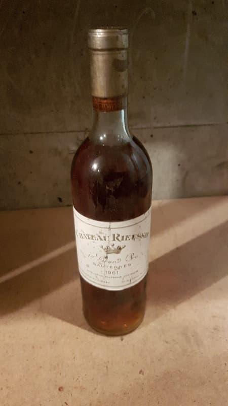 Château RIEUSSEC, Sauternes, 1961