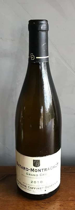 Bâtard-Montrachet, Grand cru, domaine Confinet-Duvernay, 2010