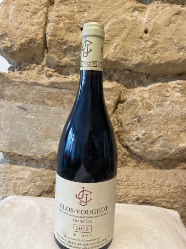 Clos de Vougeot, Grand Cru, Domaine J. J. Confuron, 2008