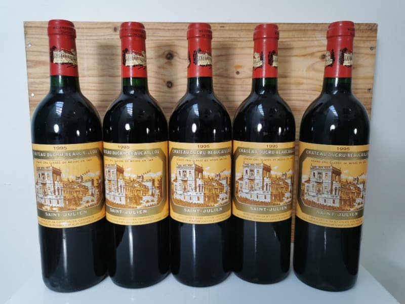 5 x Château Ducru Beaucaillou, Saint-Julien, 1995
