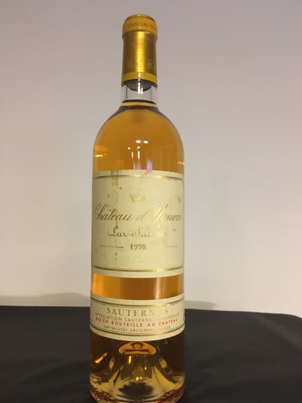 château d'Yquem, Sauternes, 1998