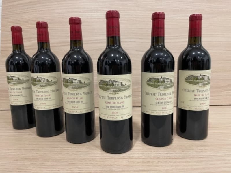 6 x Château Troplong Mondot, Saint-Émilion Grand Cru, 2004