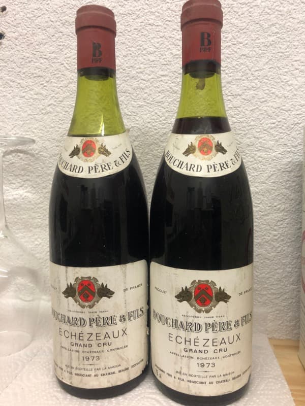 2 x Echézeaux, Grand Cru, BOUCHARD Père & Fils, 1973