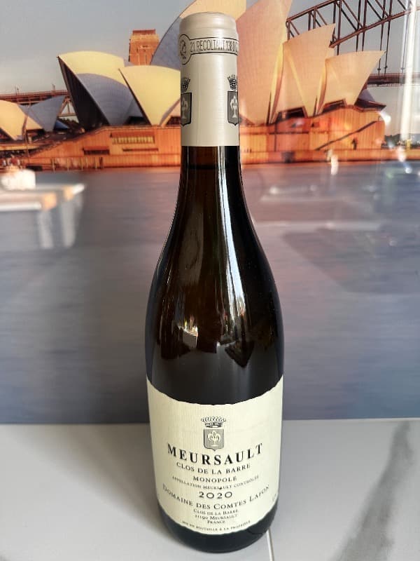 Meursault, Clos de la Barre, Comte Lafon, 2020