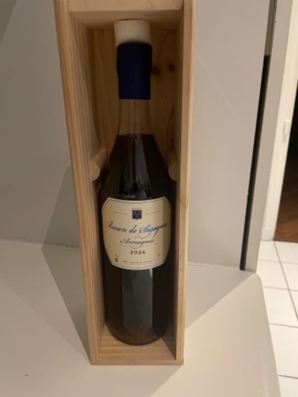 AOC Armagnac, Baron de Sigognac, Bas-Armagnac, 1924