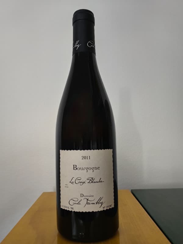 Bourgogne, La Croix Blanche, Domaine Cécile Tremblay, 2011