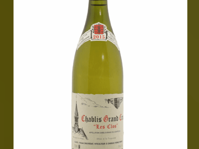 Chablis Grand Cru, Les Clos, Vincent Dauvissat, 2015