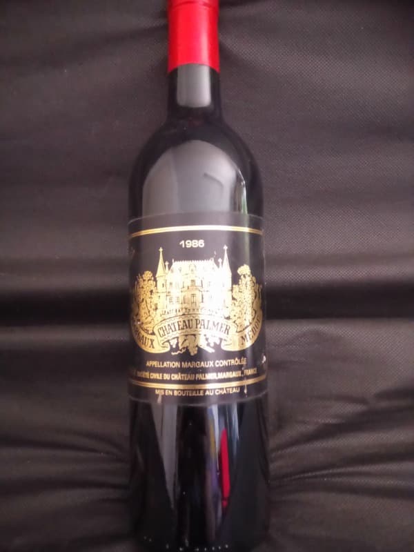 château Palmer, Margaux, 1986