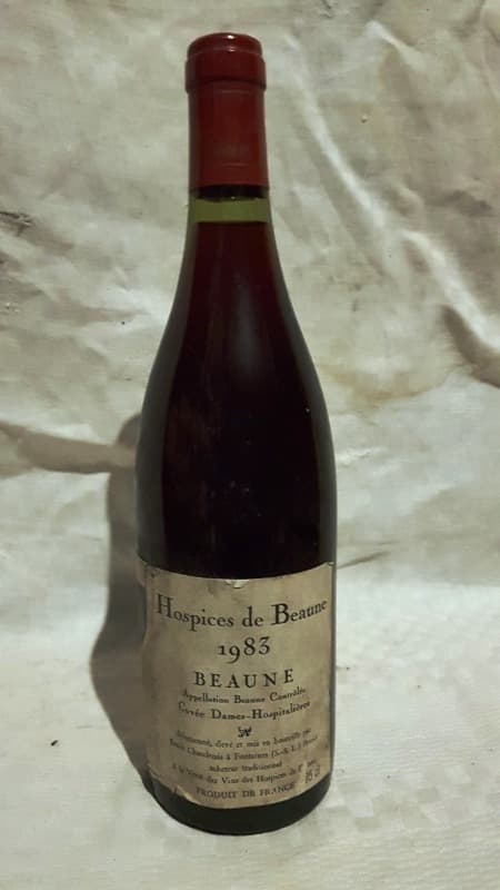 Beaune, HOSPICES DE BEAUNE CUVÉE DAMES HOSPITALIÈRES, 1983