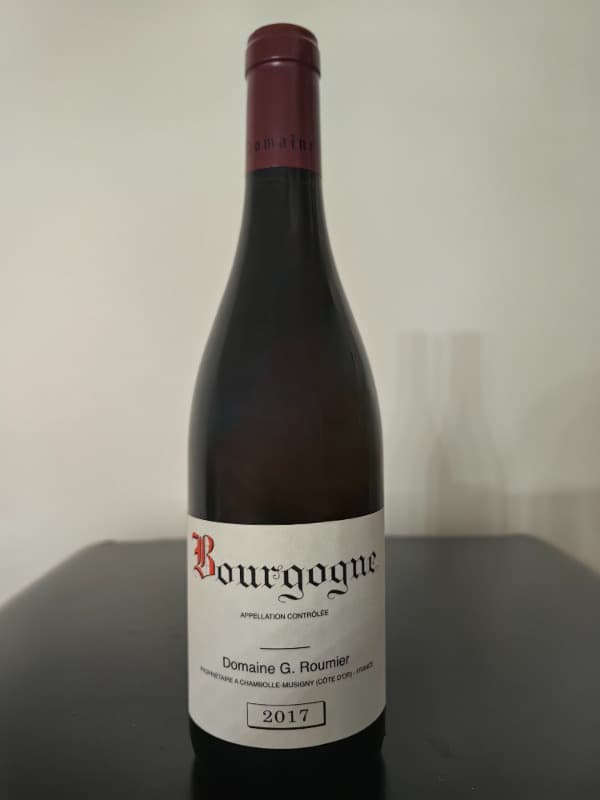 Bourgogne, domaine Georges & Christophe Roumier, 2017