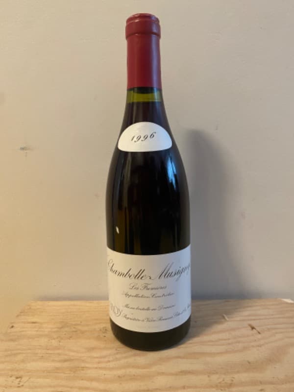 4 x Chambolle-Musigny, Les Fremières, Domaine Leroy, 1996