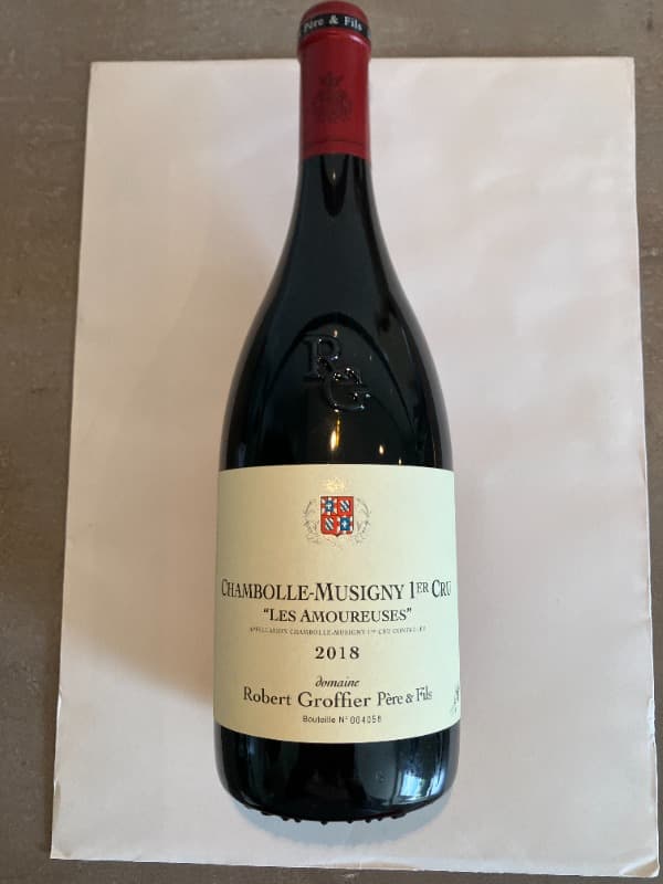 Chambolle-Musigny, Les Amoureuses, Domaine Robert Groffier, 2018