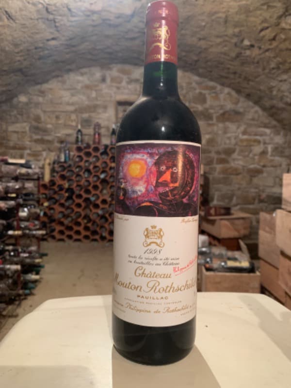 Château Mouton Rothschild, Pauillac, 1998