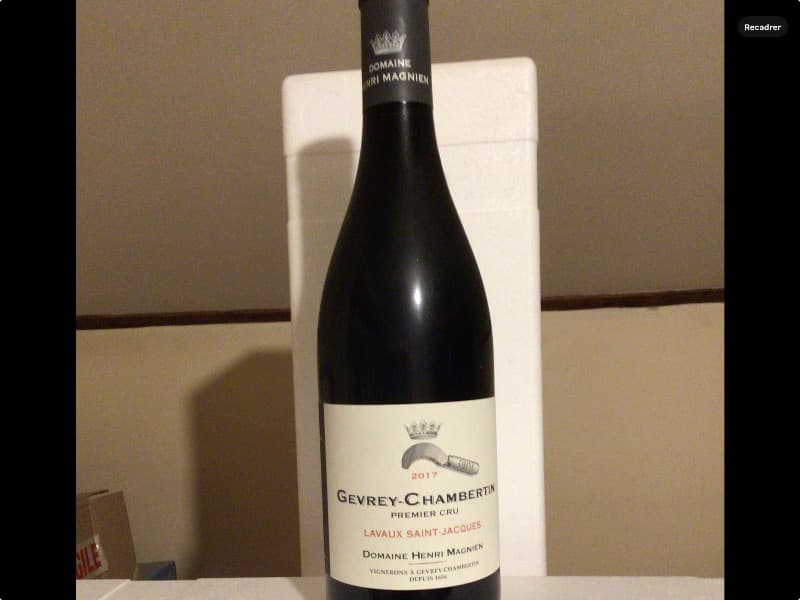 Gevrey-Chambertin, 1er Cru - Lavaux Saint Jacques, Henri Magnien, 2017