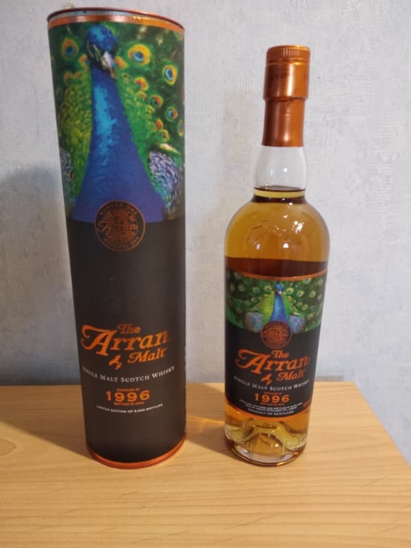 The Peacock Limited Edition, THE ARRAN Malt, Whisky, 1996