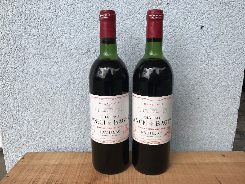 2 x Grand Gru Classé, Lynch Bages, Pauillac, 1979