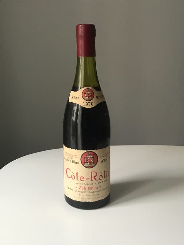 Côte-Rôtie, Côte Brune, Marius Gentaz Dervieux, 1978