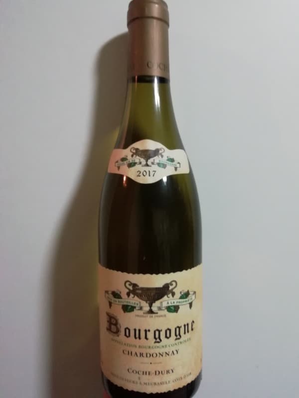 Bourgogne, Chardonnay, Coche Dury, 2017