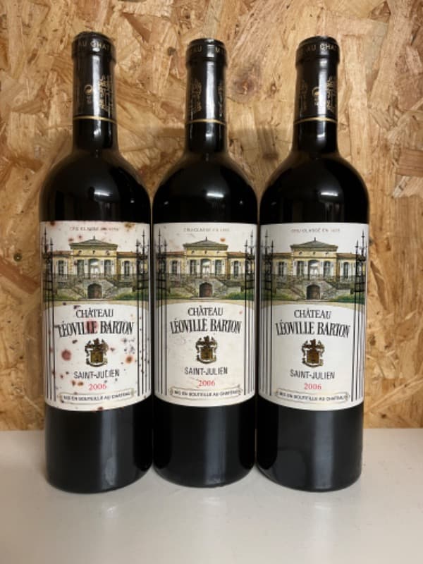 3 x Château Léoville Barton, Saint-Julien, 2006
