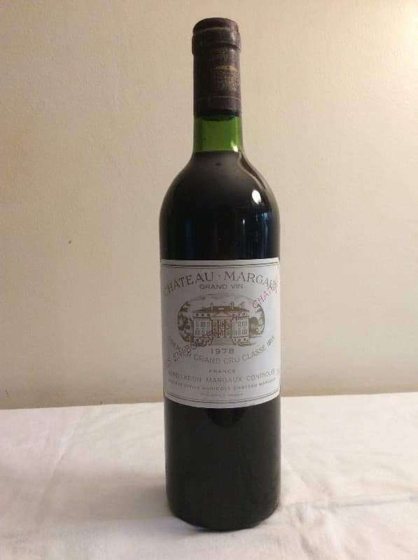 Chateau Margaux, Margaux, 1978