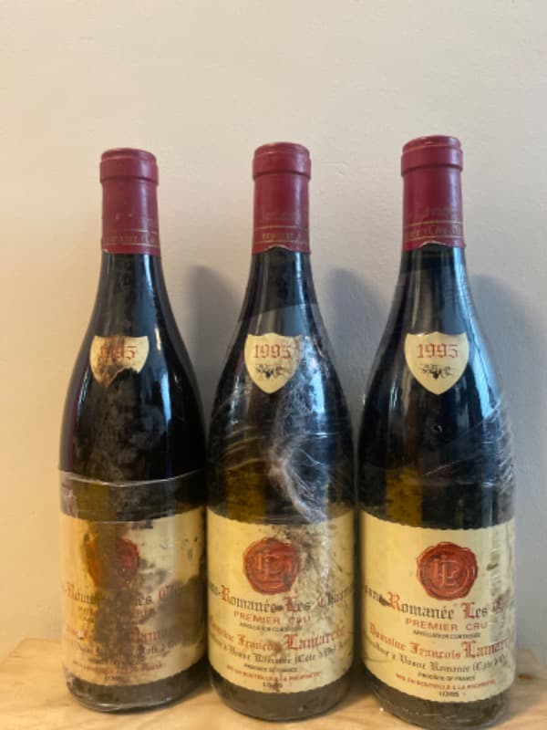 3 x Vosne-Romanée, 1er Cru Les Chaumes, Domaine François Lamarche, 1995