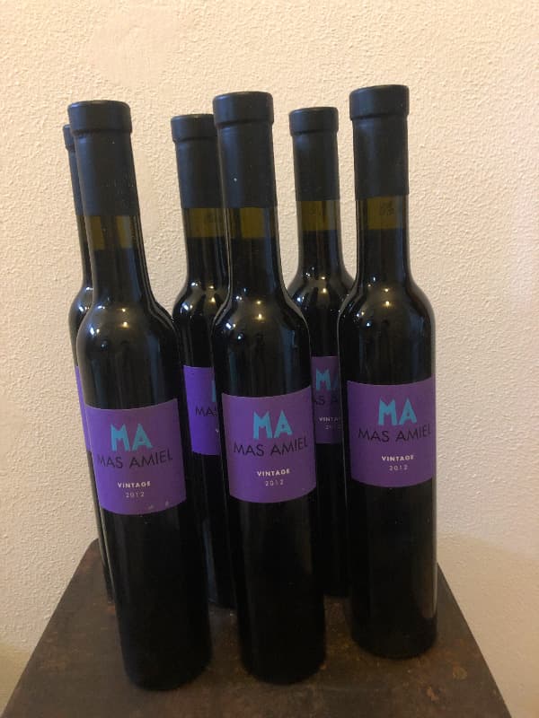 6 x Vintage, Mas Amiel, Maury, 2012 (37,5cl)