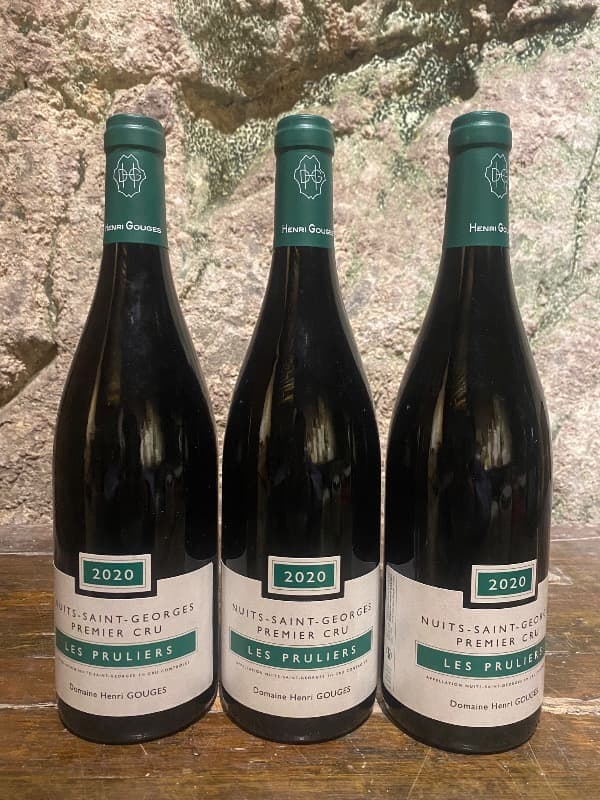 3 x Nuits-Saint-Georges, 1er Cru Les Pruliers, Domaine Henri Gouges, 2020