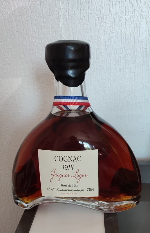 Jacques Lagan Brut de fût, Cognac, 1914