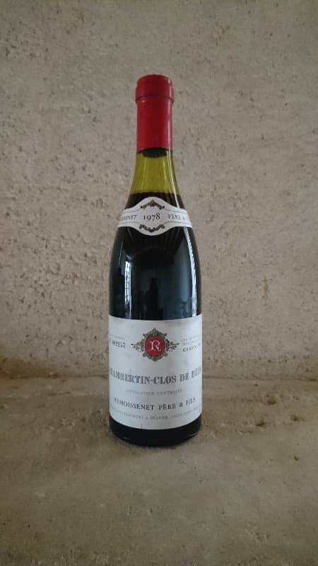 Chambertin, Clos de beze, Remoissenet père et fils, 1978