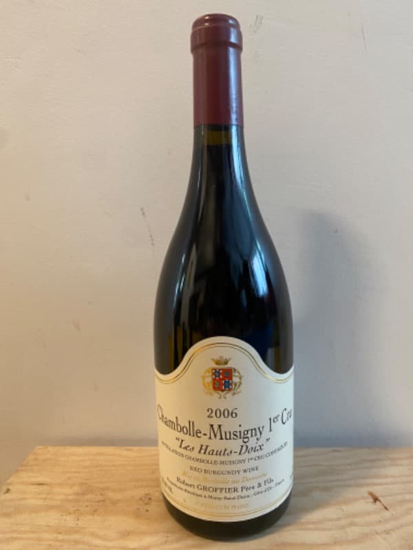 Chambolle-Musigny, 1er Cru Les Hauts-Doix, Domaine Robert Groffier Père et Fils, 2006