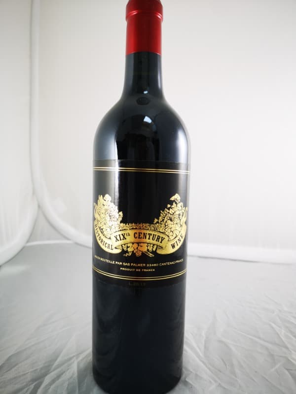 Historical XIXth Century Wine - Lot 20.13, Vin de Table, Palmer, 1988