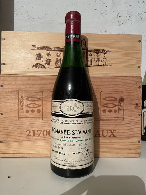 Romanée-Saint-Vivant, Domaine de la Romanée Conti, 1975