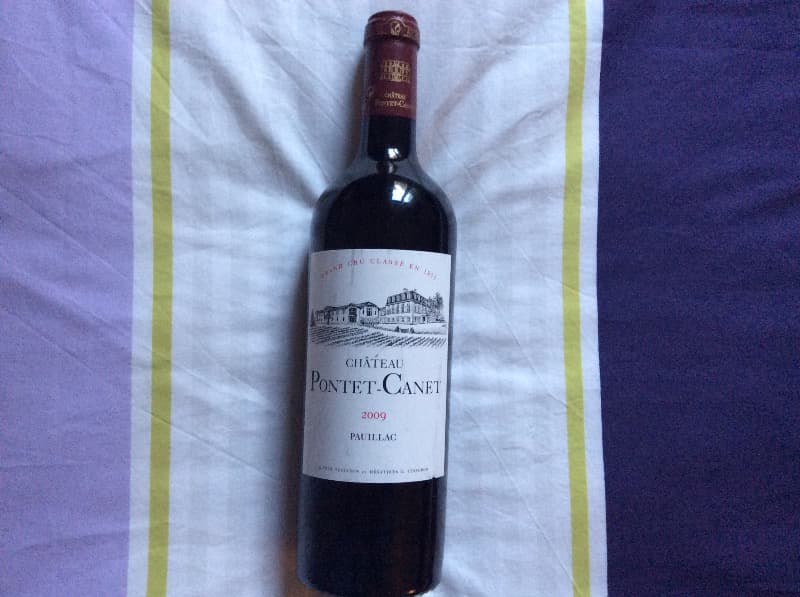 Grand cru classe, Château Pontet-Canet, Pauillac, 2009