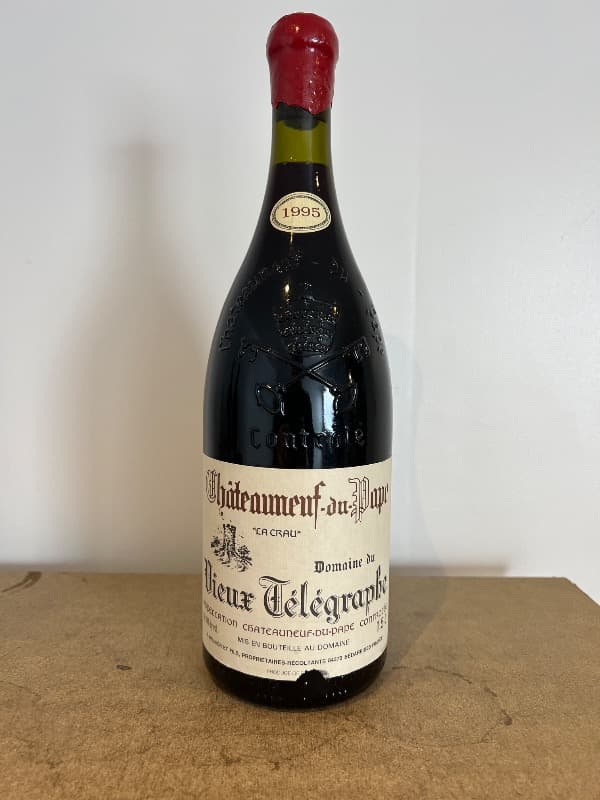Châteauneuf-du-Pape, La Crau, Domaine du Vieux Télégraphe, 1995 (Magnum)