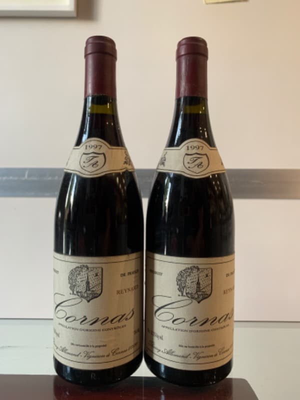 2 x Cornas, Reynard, Thierry Allemand, 1997