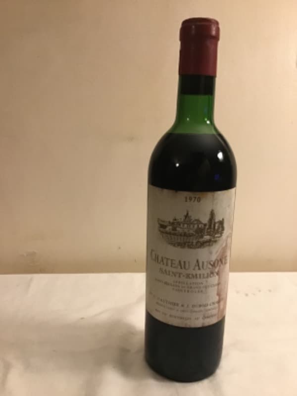 Château Ausone, Saint-Émilion, 1970