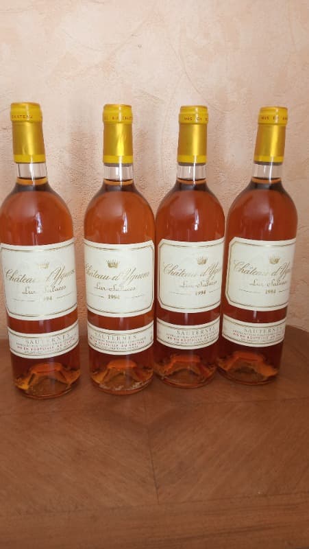 4 x Château d'Yquem, Sauternes, 1994