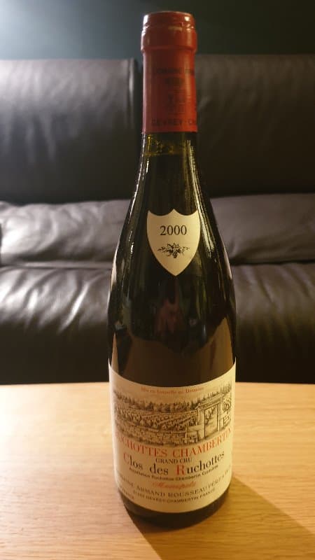 Ruchottes-Chambertin, Grand Cru Clos des Ruchottes, A. Rousseau, 2000