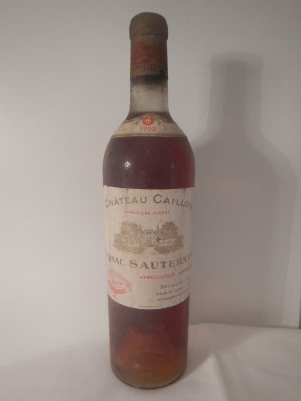 Sauternes, Château Caillou, Barsac, 1952