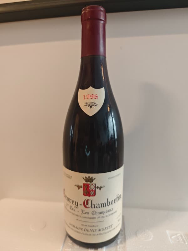 Gevrey-Chambertin, 1er Cru - les Champeaux, domaine Denis Mortet, 1996