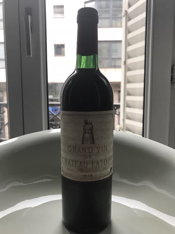 Château Latour, Pauillac, 1975